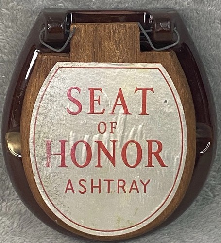Vintage toilet seat honor - seat, of