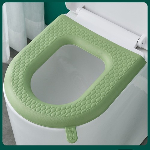 Toilet seat cushion - seat, plastic