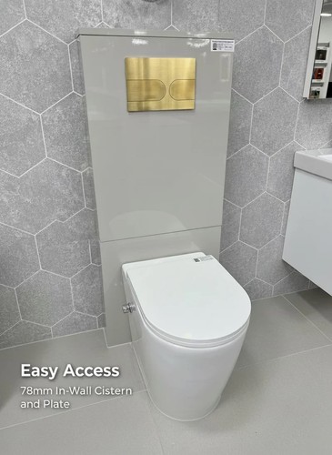 Bidet toilet back - cc,