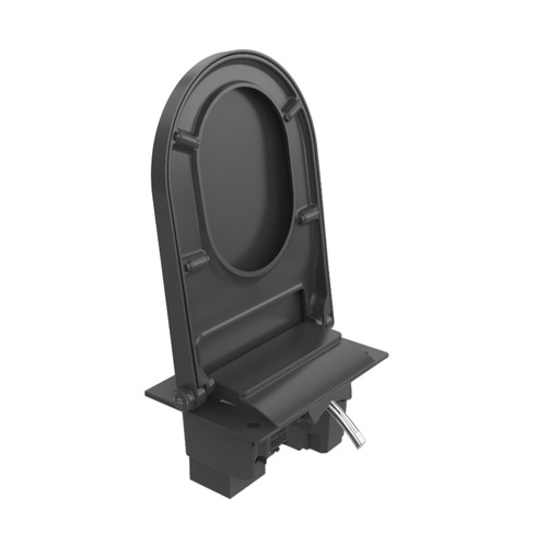 Matt black replacement seat - matt,