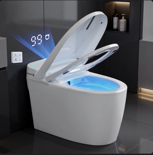 Smart toilet with bidet - bidet, heated
