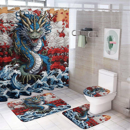 Japanese anime dragon theme - japanese,