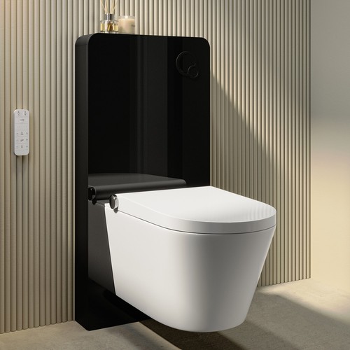 Wall hung smart - bidet, japanese