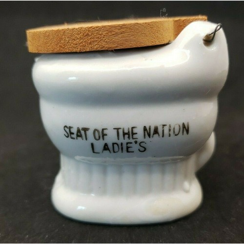 1950 ceramic toilet - 1950's,