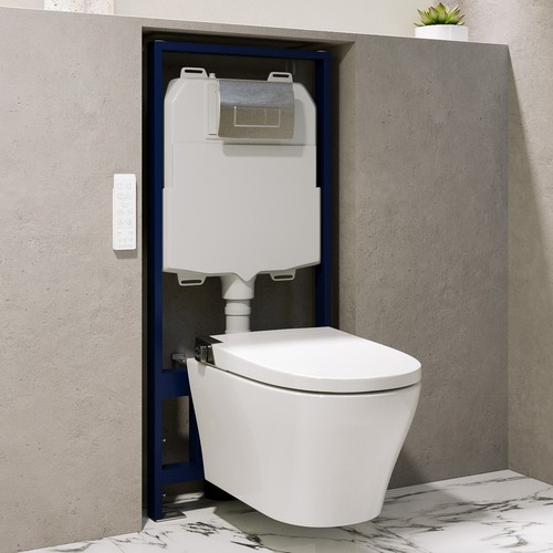 Wall hung smart bidet japanese - hung,